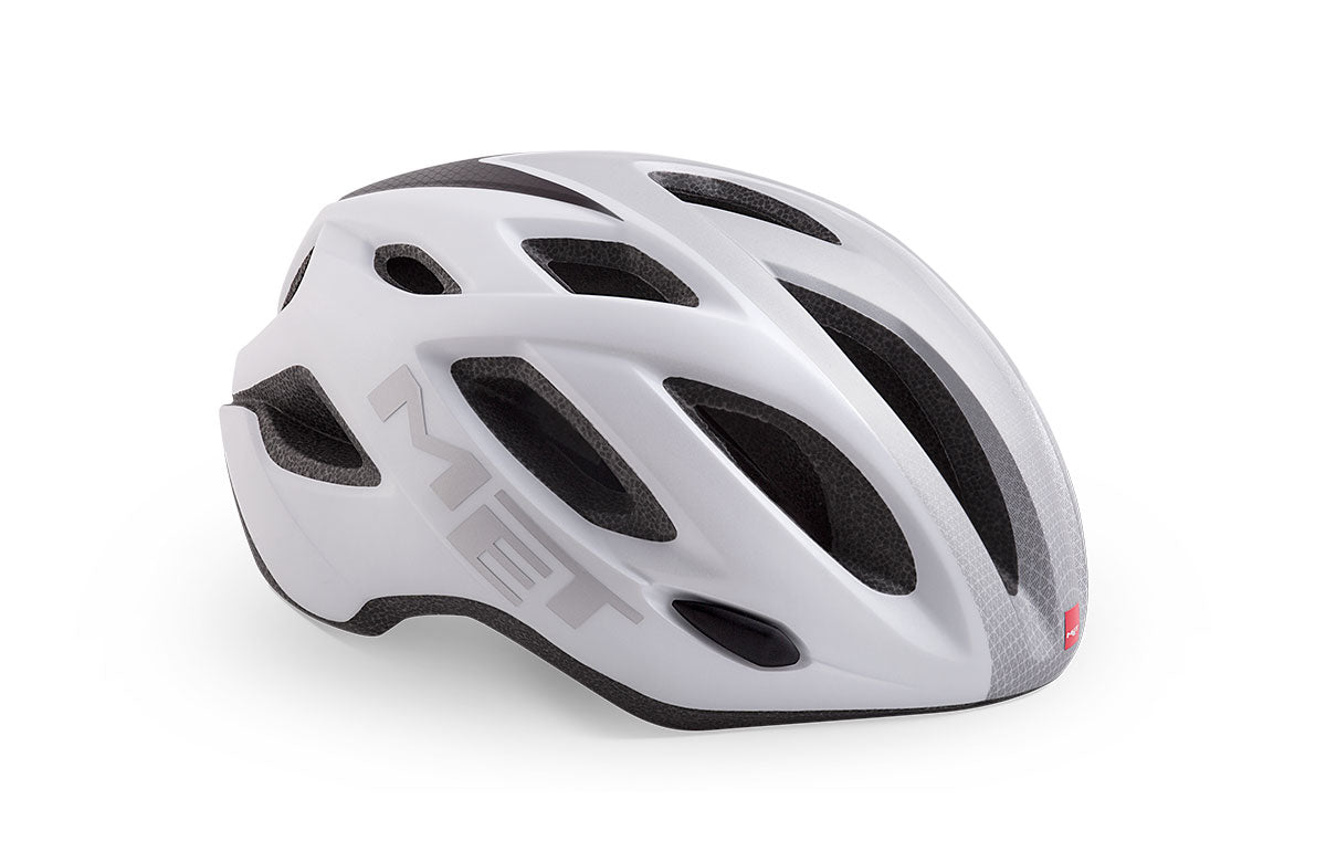 MET Idolo Road Cycling Helmet (White/Shaded Grey/Matt)