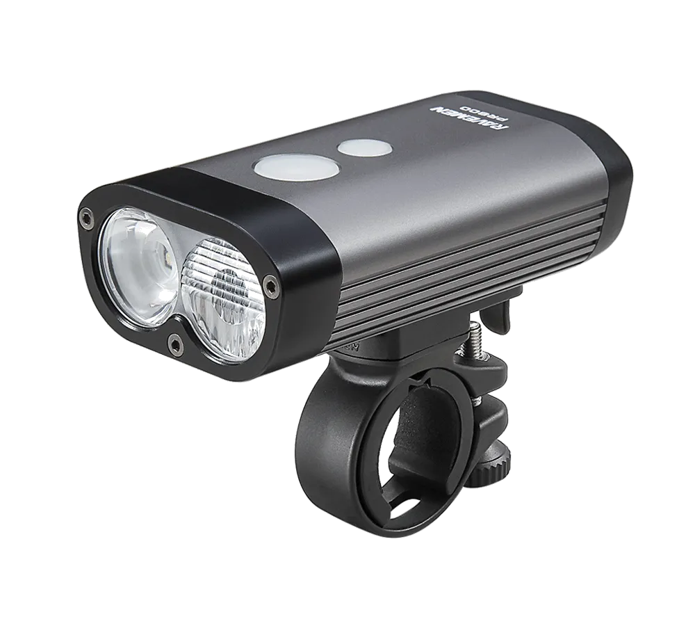 Ravemen PR800 Rechargeable Front Light (Grey) - BumsOnTheSaddle