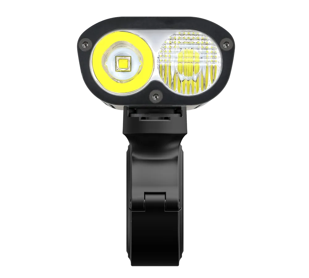 Ravemen PR1200 Rechargeable Front Light (Grey) - BumsOnTheSaddle