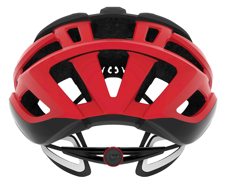 Giro Agilis Road Cycling Helmet (Matte Black/Bright Red)