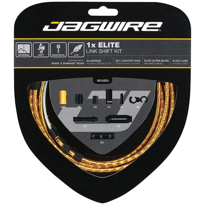 Jagwire 1x Elite Link Shift Housing (Gold) - BUMSONTHESADDLE