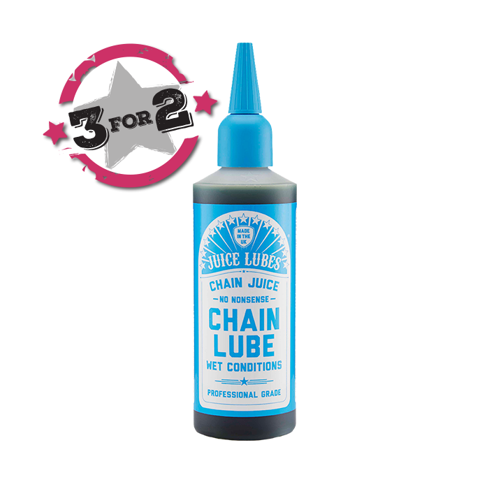 Juice Lubes Wet Weather Chain Lube (3 for 2 Offer)