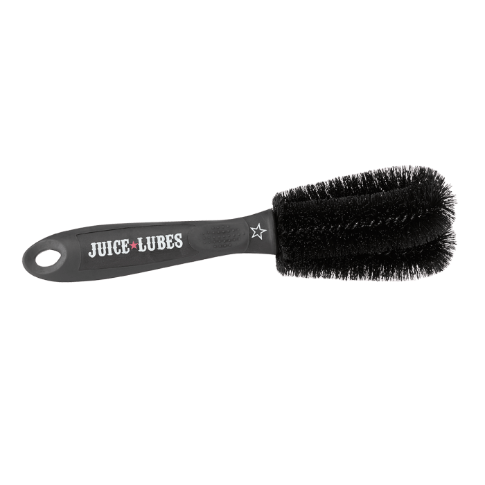 Juice Lubes Double Ender Two Prong Brush - BUMSONTHESADDLE