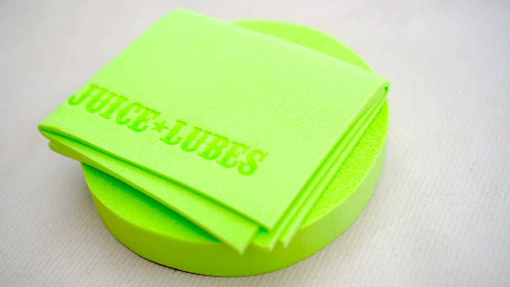 Juice Lubes Sponge & Cloth Combo - BUMSONTHESADDLE