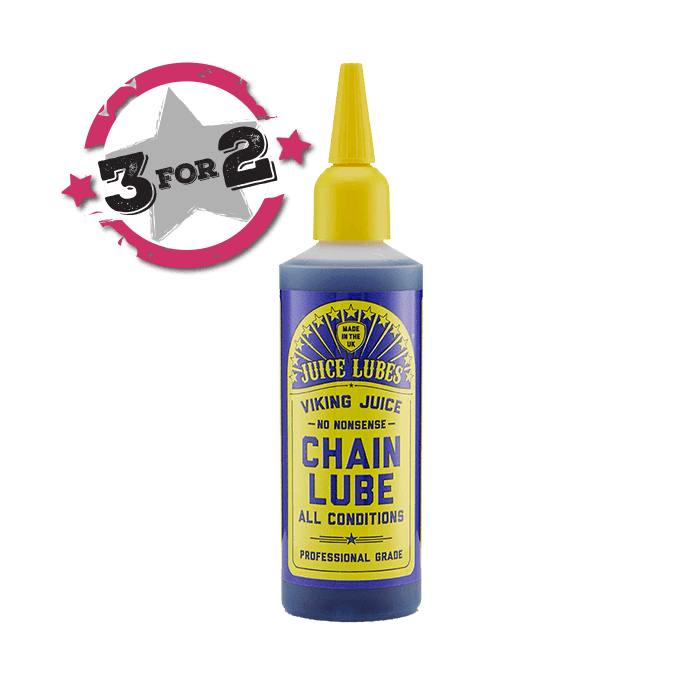 Juice Lubes Viking All Weather Chain Lube (3 for 2 Offer) - BUMSONTHESADDLE