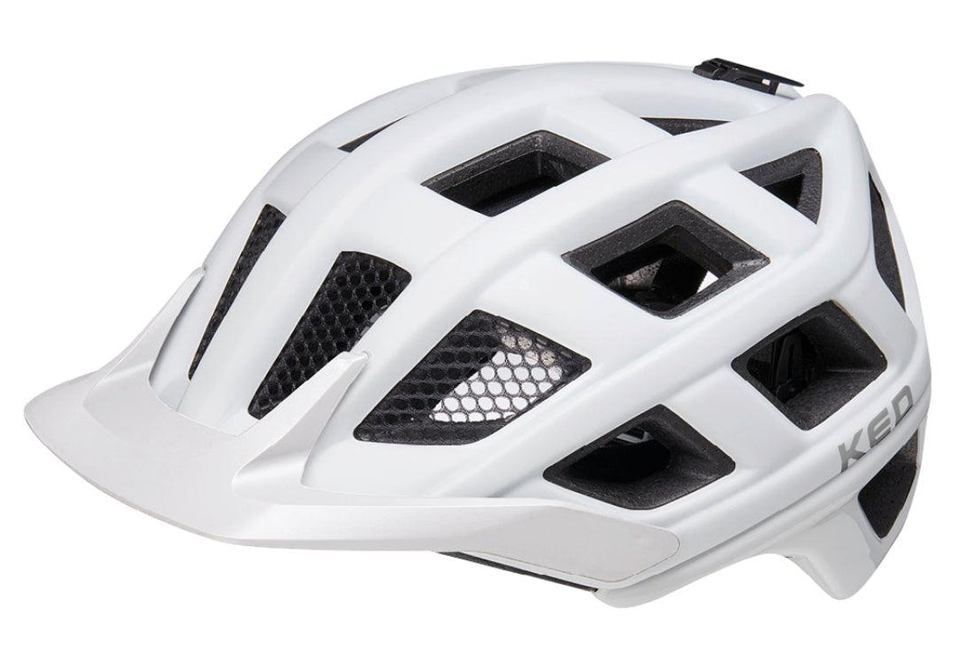 KED Crom MTB Helmet (Light Grey Matt)