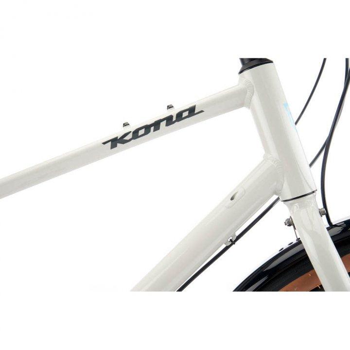 Kona Dew Deluxe (White) - BUMSONTHESADDLE