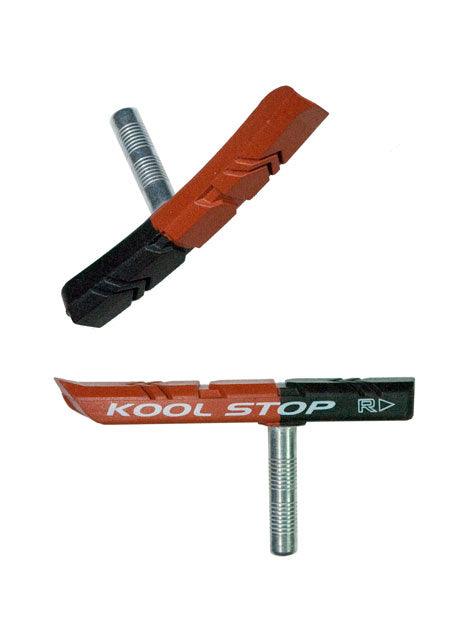 Kool Stop Threaded Mountain Pad - Dual Compound - BUMSONTHESADDLE