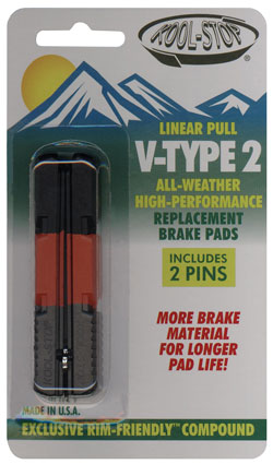Kool Stop V-Type2 V-Brake Replacement Pad - Dual Compound