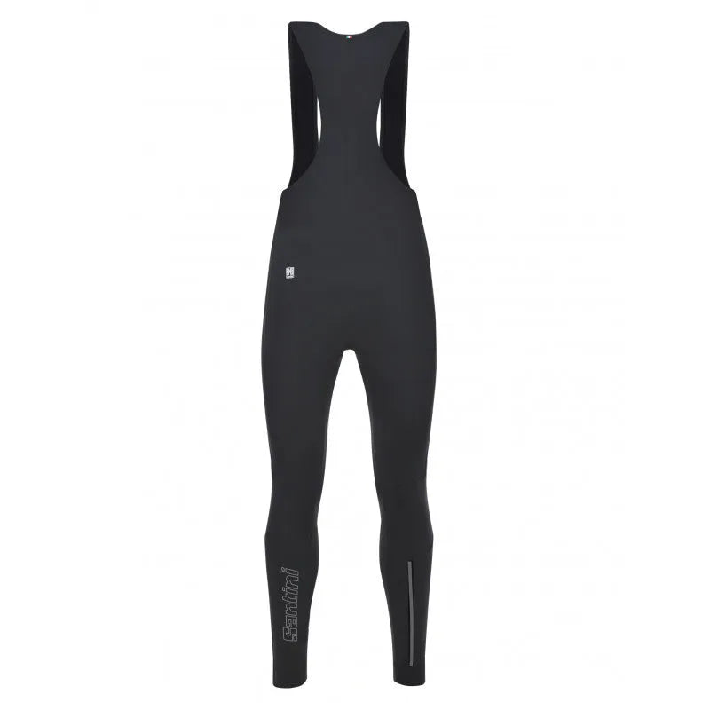 Santini Lava Thermal Bib Tights (Black)