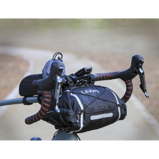 Lezyne Bar Caddy Handlebar Bag (Black) - BUMSONTHESADDLE