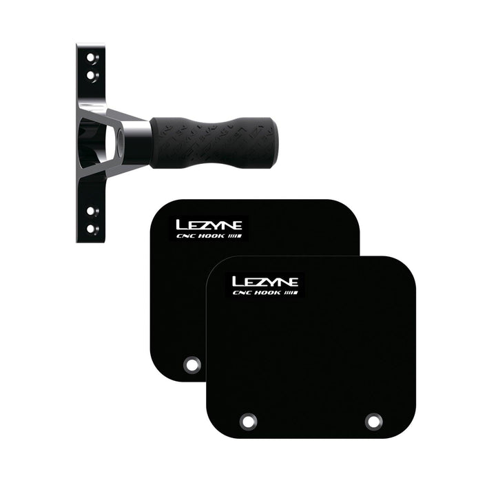 Lezyne CNC Alloy Wheel Hook (Black) - BUMSONTHESADDLE