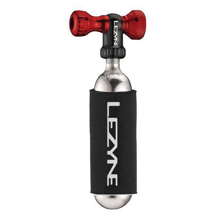 Lezyne CO2 Control Drive Head Kit (Red) - BUMSONTHESADDLE