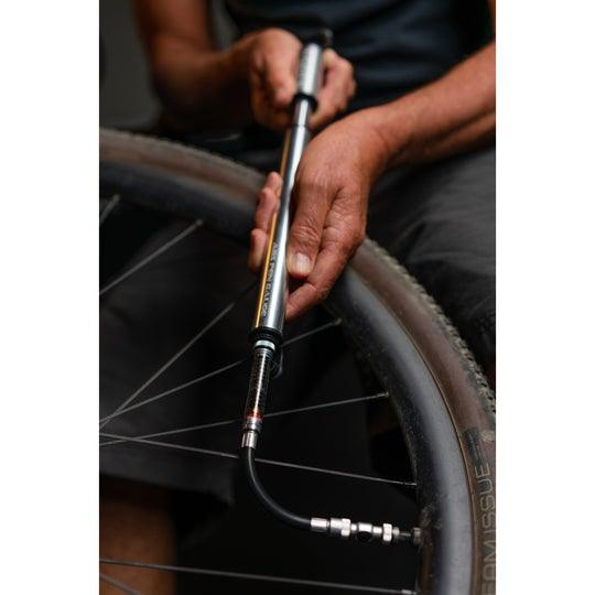 Lezyne Gauge Drive High Pressure Hand Pump (Black) - BUMSONTHESADDLE