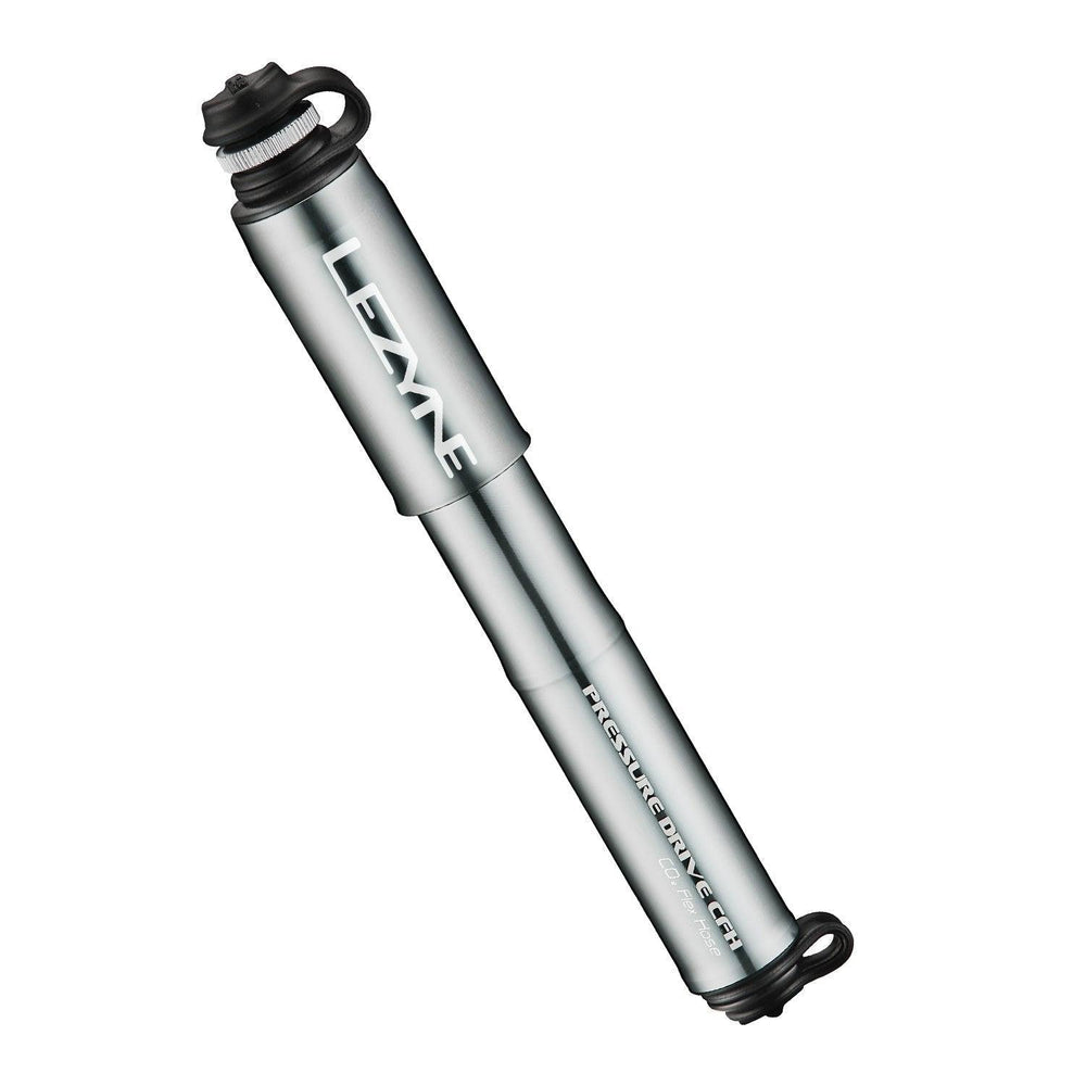Lezyne Pressure Drive CFH-CO2 High Pressure Hand Pump (Light Grey) - BUMSONTHESADDLE
