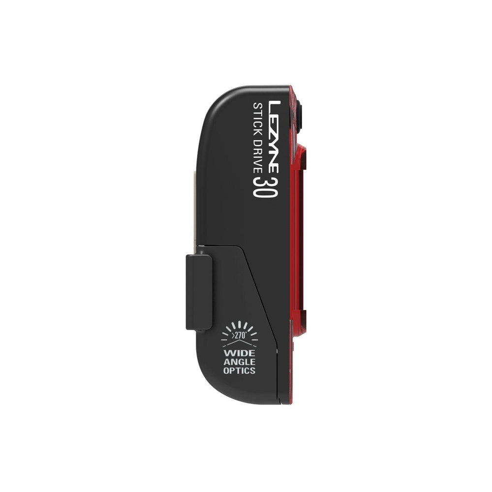 Lezyne Stick Drive 30 Rear Light (Black) - BUMSONTHESADDLE