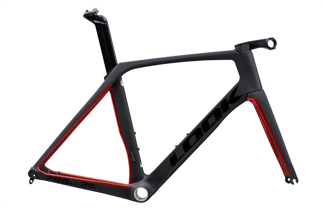 Look 795 Blade RS Disc Brake Frameset (Black Metallic Red Mat Glossy) - BUMSONTHESADDLE