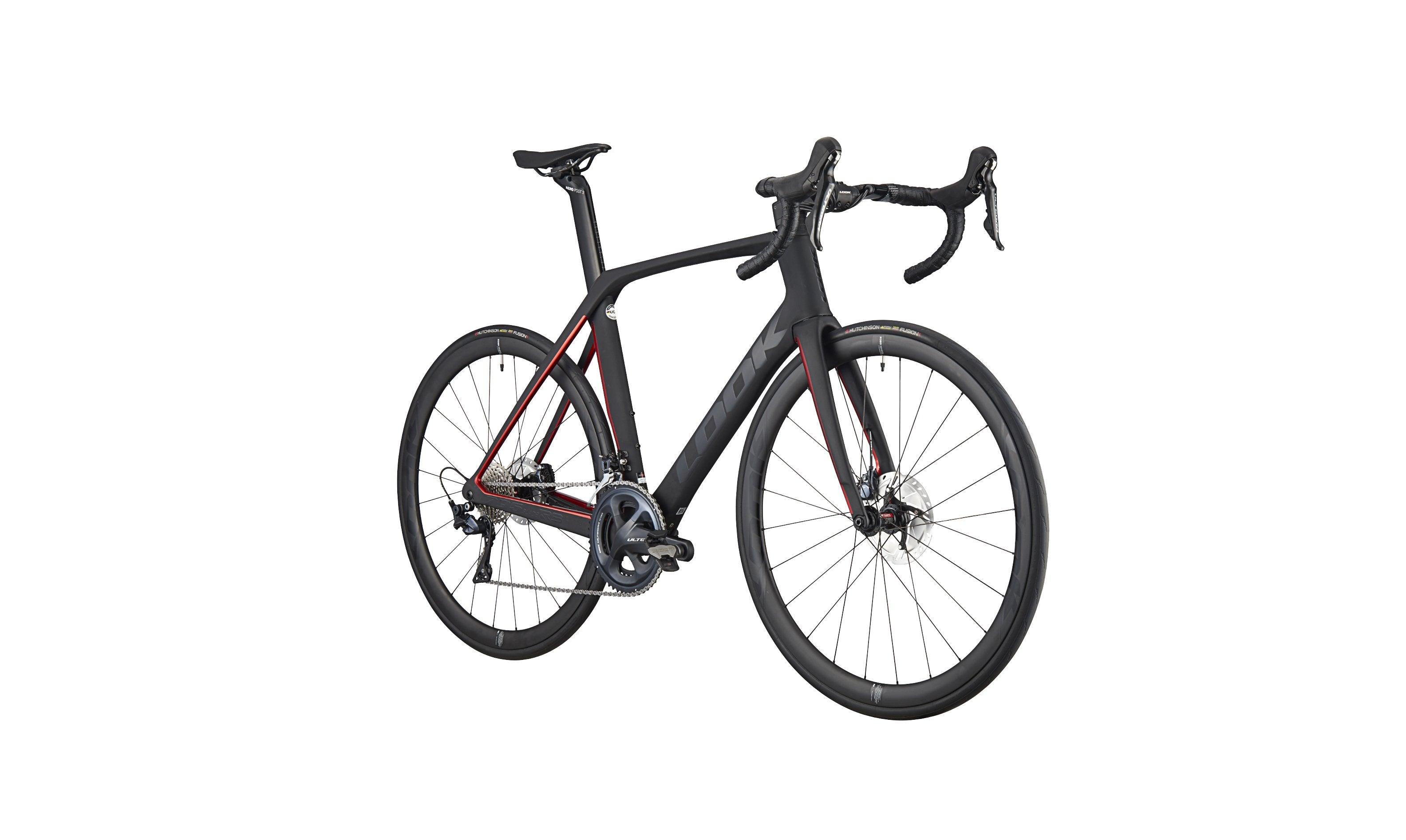 Look 795 Blade RS Disc Brake Frameset (Black Metallic Red Mat