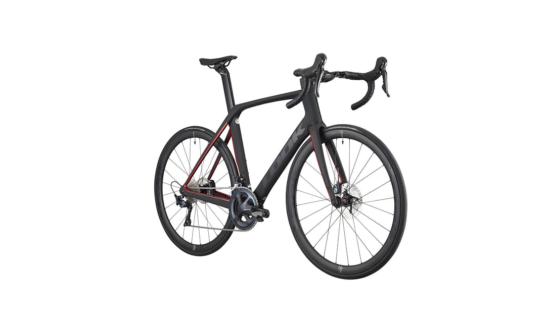 Look 795 Blade RS Disc Brake Frameset (Black Metallic Red Mat Glossy) - BUMSONTHESADDLE