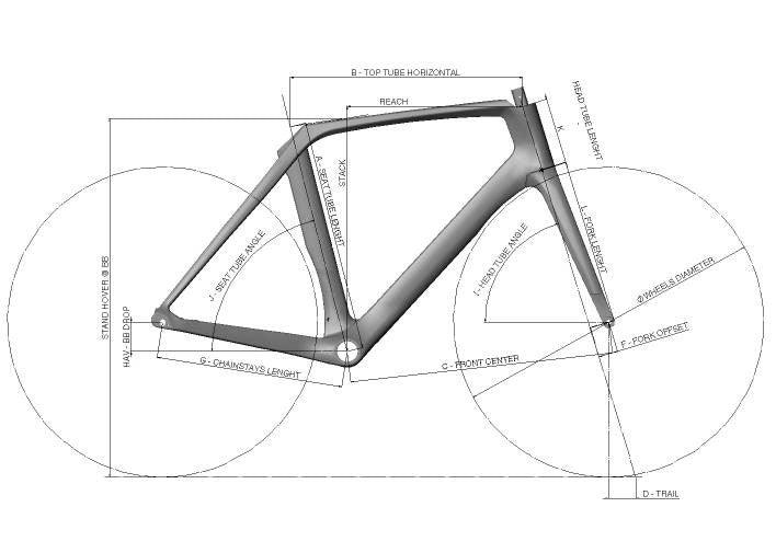 Look 795 Blade RS Disc Brake Frameset (Black Metallic Red Mat