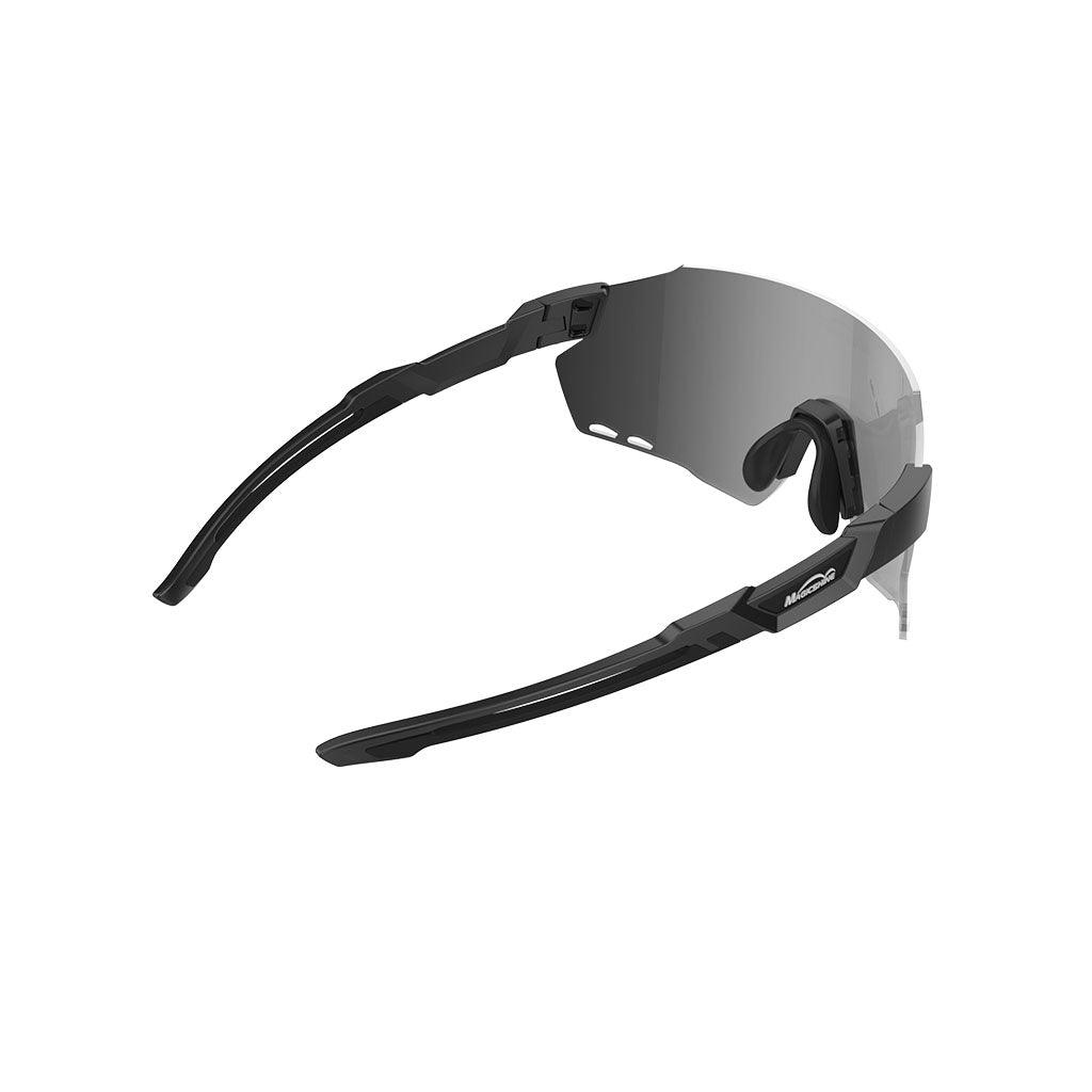 Magicshine Windbreaker Classic Sport Sunglasses (Black) - BUMSONTHESADDLE