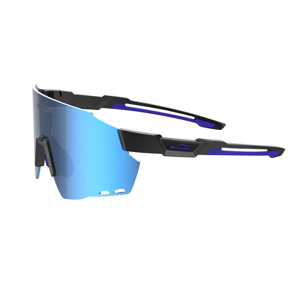 Magicshine Windbreaker Classic Sport Sunglasses (Blue) - BUMSONTHESADDLE