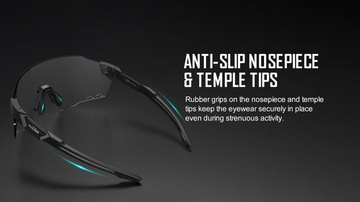 Magicshine Windbreaker Classic Sport Sunglasses (Blue) - BUMSONTHESADDLE