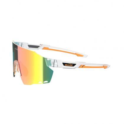 Magicshine Windbreaker Classic Sport Sunglasses (Orange) - BUMSONTHESADDLE