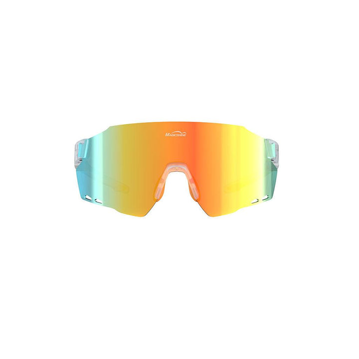 Magicshine Windbreaker Classic Sport Sunglasses (Orange) - BUMSONTHESADDLE