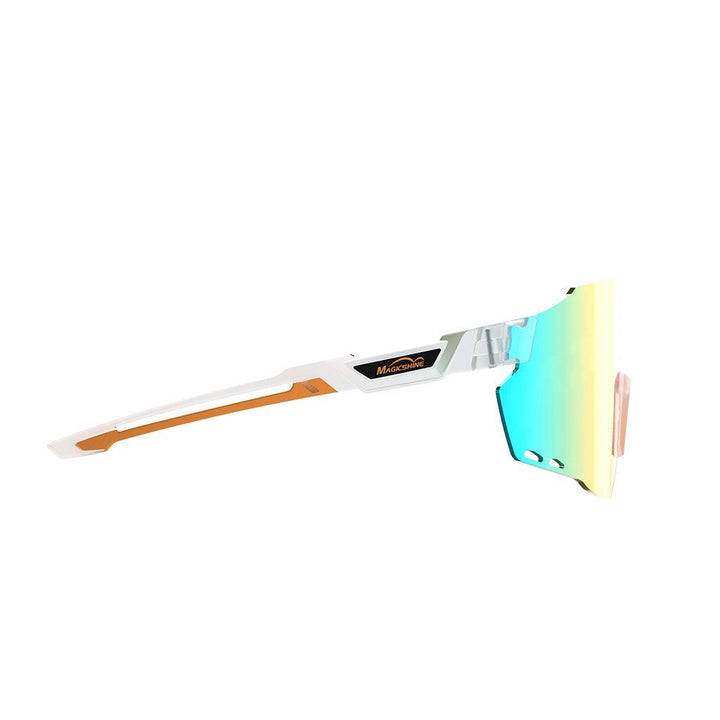 Magicshine Windbreaker Classic Sport Sunglasses (Orange) - BUMSONTHESADDLE
