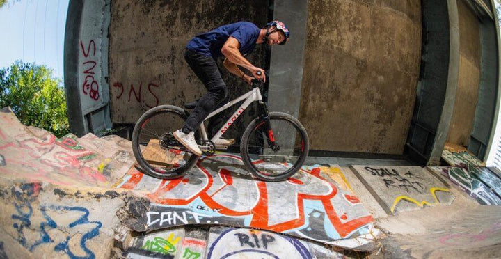 Marin Alcatraz Frame Kit (Black/White) - BUMSONTHESADDLE