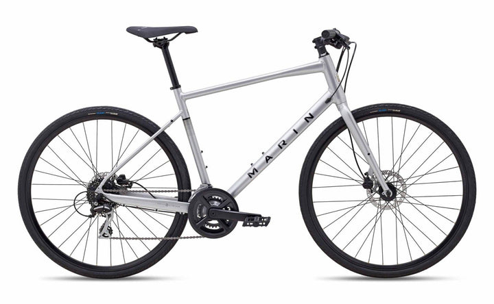 Marin Fairfax 2 (Silver/Black) - BUMSONTHESADDLE