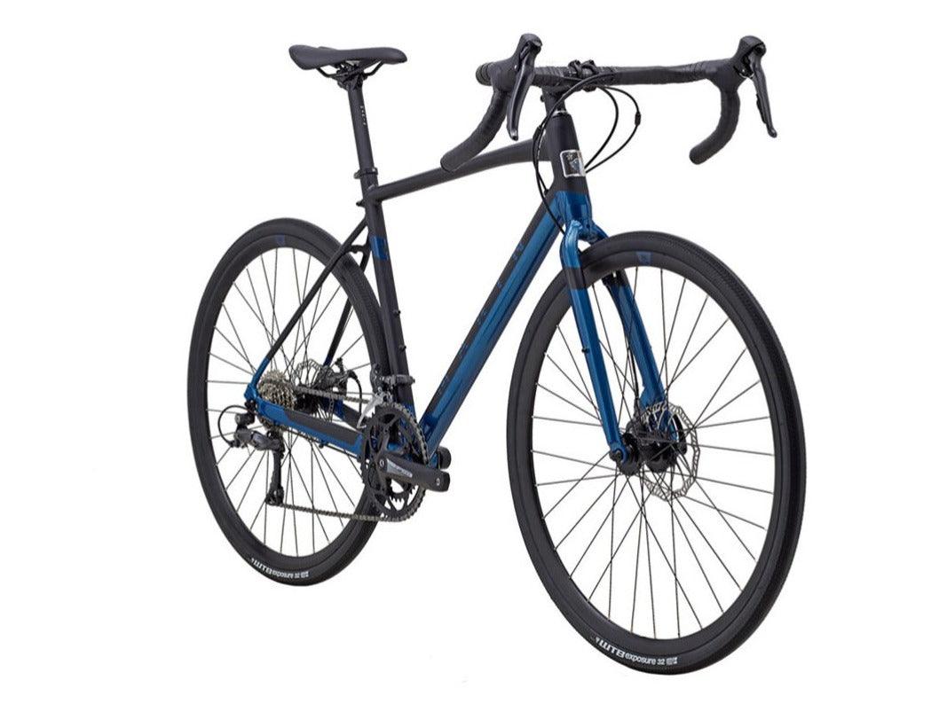 Marin Gestalt Base (Black/Blue) - BUMSONTHESADDLE