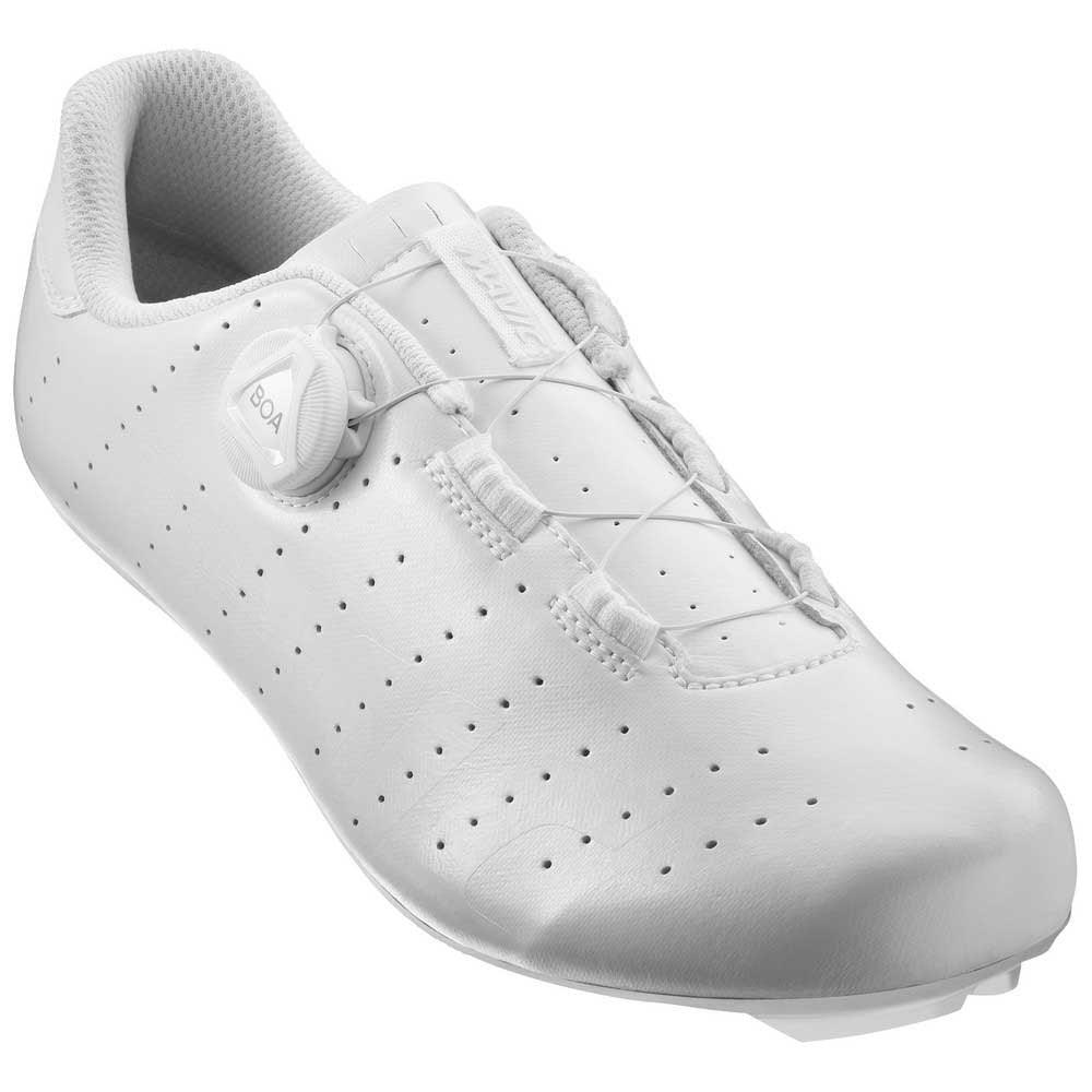 Mavic Cosmic Boa Road Cycling Shoes (White) - BUMSONTHESADDLE