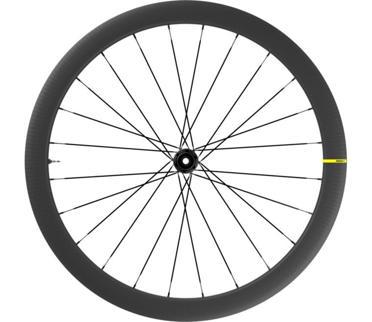 Mavic Cosmic SL 45 Carbon Tubeless Disc Brake Wheel - Shimano/Sram (Black) - BUMSONTHESADDLE