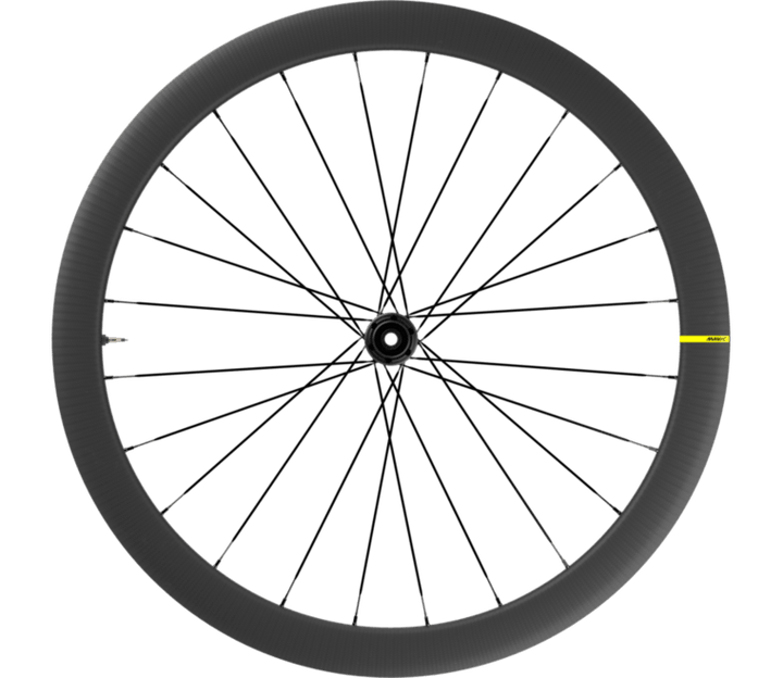 Mavic Cosmic SL 45 Carbon Tubeless Disc Brake Wheel - Shimano/Sram (Black) - BUMSONTHESADDLE