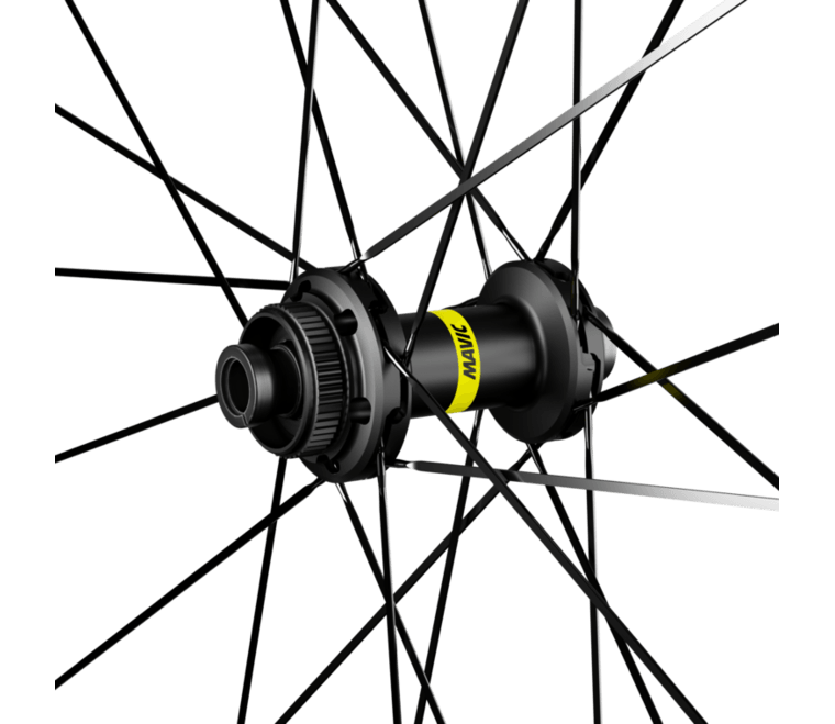 Mavic Cosmic SL 45 Carbon Tubeless Disc Brake Wheel - Shimano/Sram (Black) - BUMSONTHESADDLE