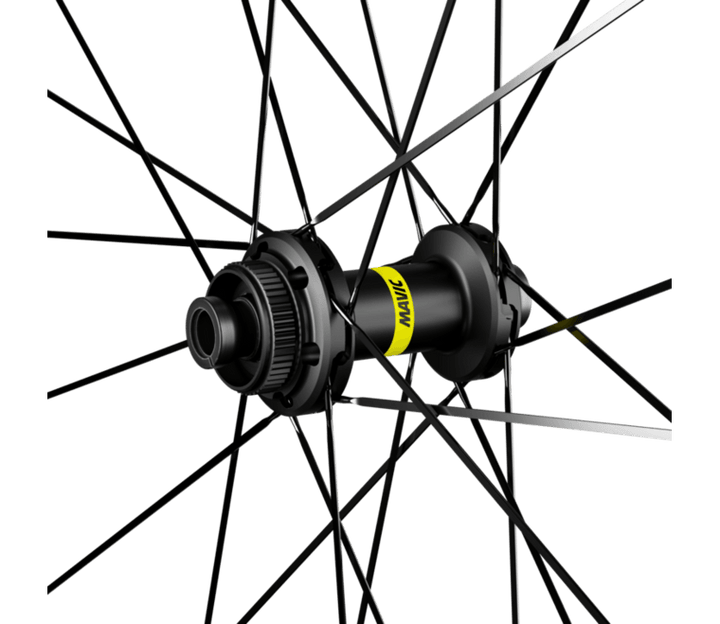 Mavic Cosmic SL 45 Carbon Tubeless Disc Brake Wheel - Shimano/Sram (Black) - BUMSONTHESADDLE