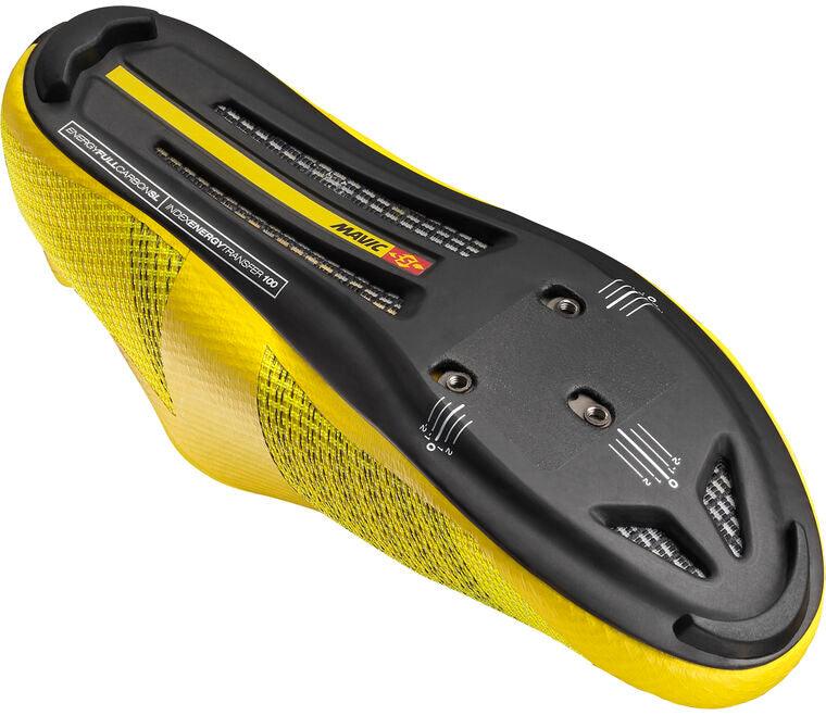 Mavic Cosmic Ultimate III Road Cycling Shoes (Yellow) - BUMSONTHESADDLE
