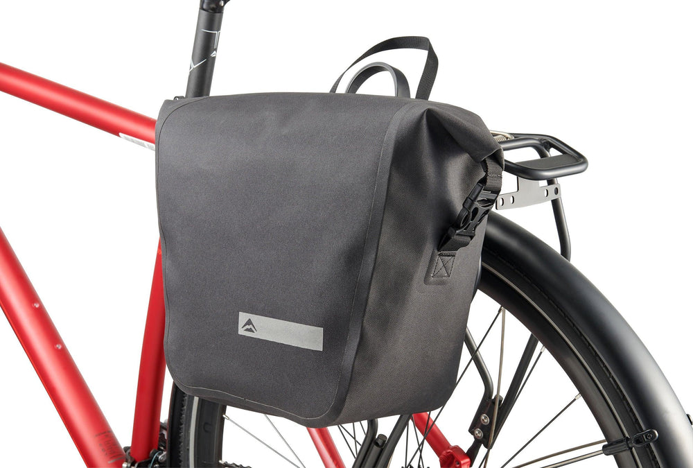 Merida Expert City Stripe Panier Bag - BUMSONTHESADDLE