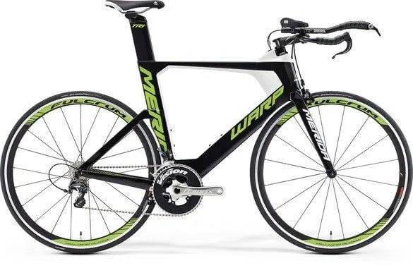 Merida Warp Tri 5000 Frame Kit (Black/Green/White)