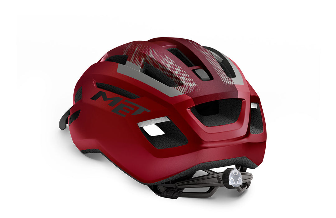 MET Allroad Hybrid Cycling Helmet (Red/Black/Matt)