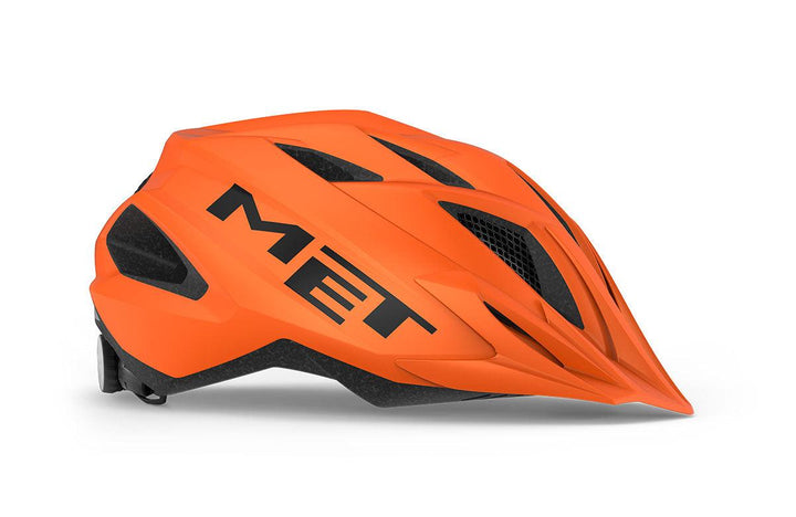 MET Crackerjack Kids Cycling Helmet (Orange/Matt) - BUMSONTHESADDLE