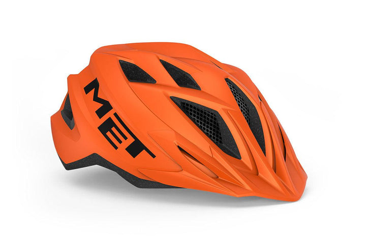 MET Crackerjack Kids Cycling Helmet (Orange/Matt) - BUMSONTHESADDLE