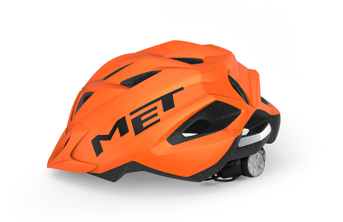 MET Crackerjack Kids Cycling Helmet (Orange/Matt)