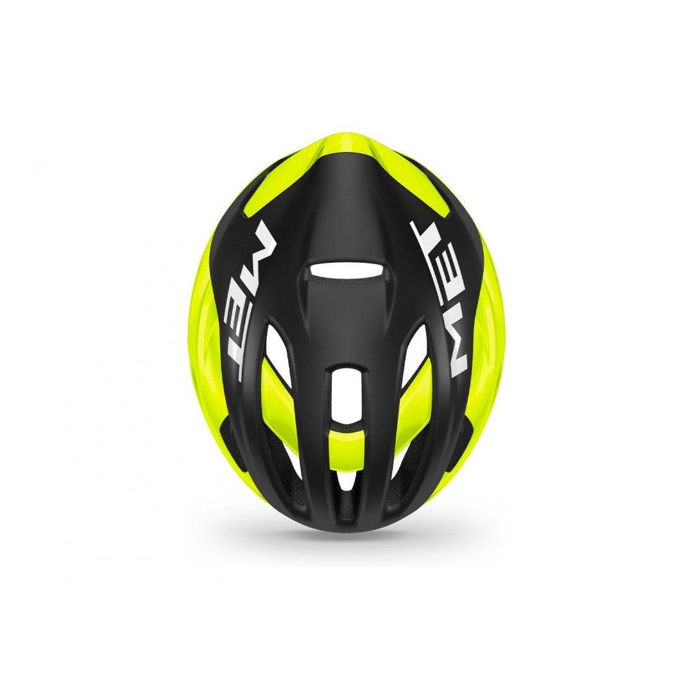MET Rivale MIPS Road Cycling Helmet (Black/Fluo Yellow/Matt Glossy) - BUMSONTHESADDLE