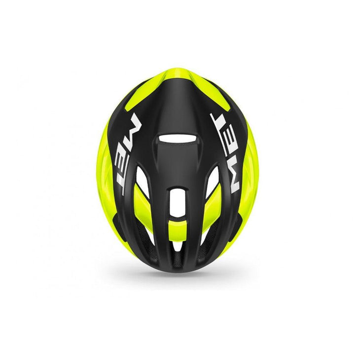 MET Rivale MIPS Road Cycling Helmet (Black/Fluo Yellow/Matt Glossy) - BUMSONTHESADDLE