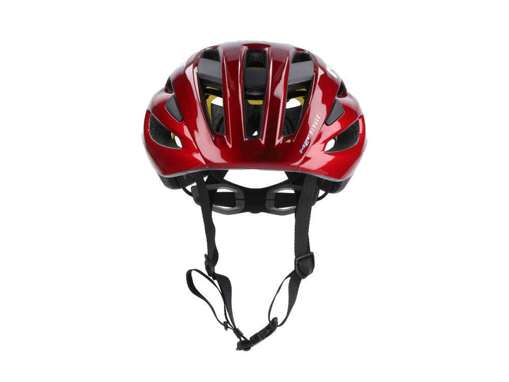 MET Rivale MIPS Road Cycling Helmet (Red Metallic/Glossy) - BUMSONTHESADDLE