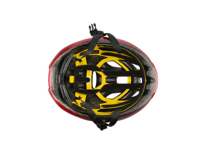 MET Rivale MIPS Road Cycling Helmet (Red Metallic/Glossy) - BUMSONTHESADDLE