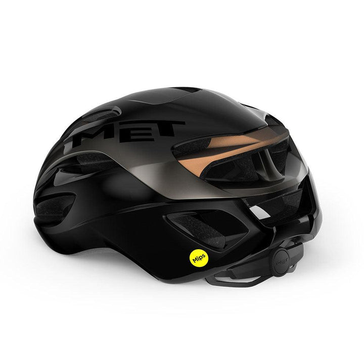 MET Rivale MIPS Road Cycling Helmet (Titanium Metallic/Glossy) - BUMSONTHESADDLE